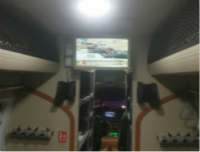 19.5寸吸頂顯示器成功安裝在宇通客車河南武警防爆巡邏車 19.5寸吸頂顯示器成功安裝在宇通客車河南武警防爆巡邏車